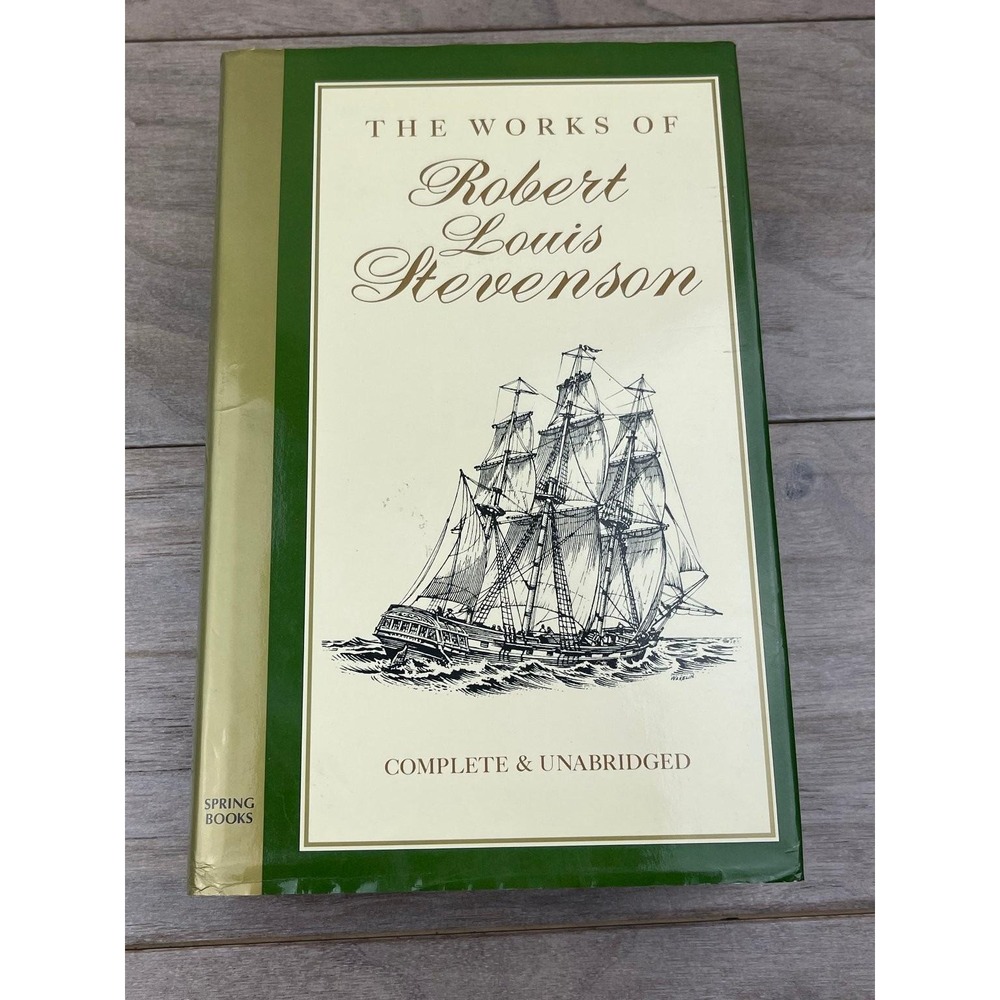 The Works of Robert Louis Stevenson 1984 Complete Unabridged Spring Books